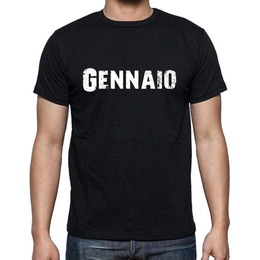 Gennaio Mens Short Sleeve Round Neck T-Shirt 00017 - Casual