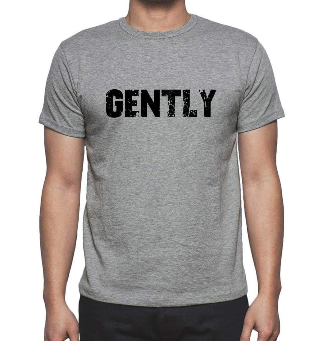 Gently Grey Mens Short Sleeve Round Neck T-Shirt 00018 - Grey / S - Casual