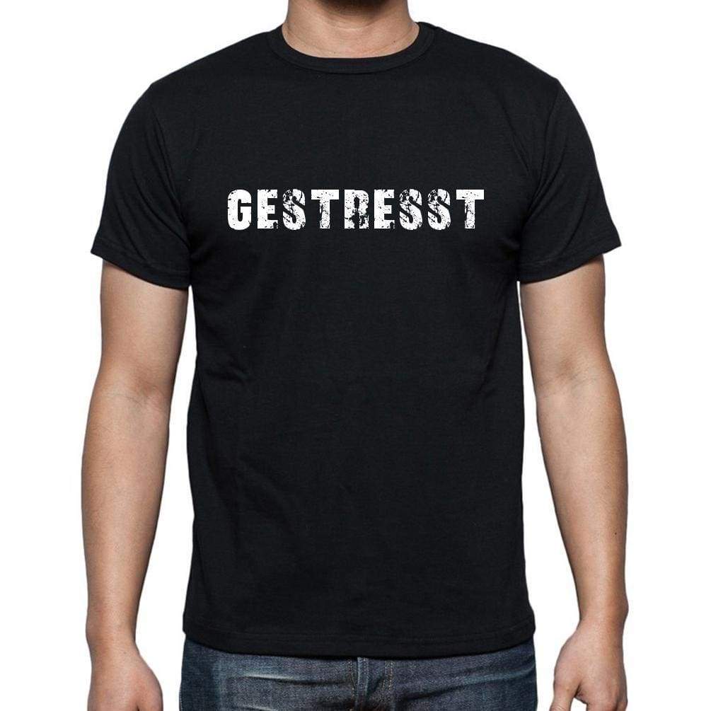 Gestresst Mens Short Sleeve Round Neck T-Shirt - Casual