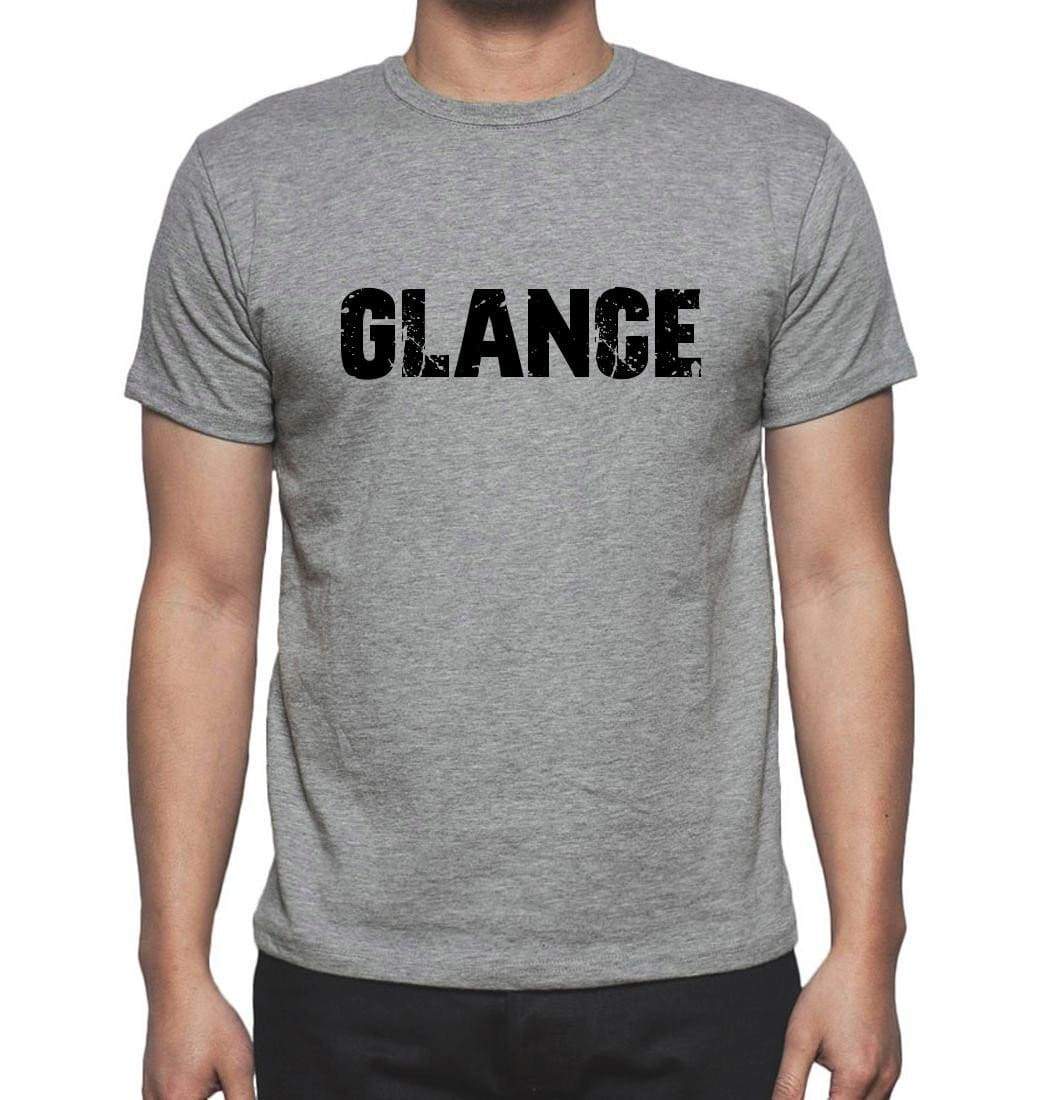 Glance Grey Mens Short Sleeve Round Neck T-Shirt 00018 - Grey / S - Casual