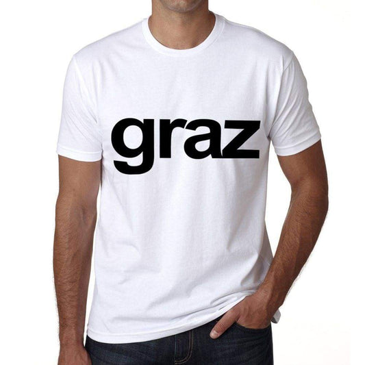Graz Mens Short Sleeve Round Neck T-Shirt 00047