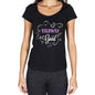Highway Is Good Womens T-Shirt Black Birthday Gift 00485 - Black / Xs - Casual