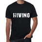 Hiving Mens Vintage T Shirt Black Birthday Gift 00554 - Black / Xs - Casual