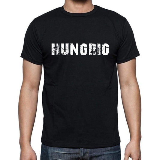 Hungrig Mens Short Sleeve Round Neck T-Shirt - Casual