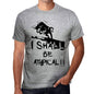I Shall Be Atypical Grey Mens Short Sleeve Round Neck T-Shirt Gift T-Shirt 00370 - Grey / S - Casual