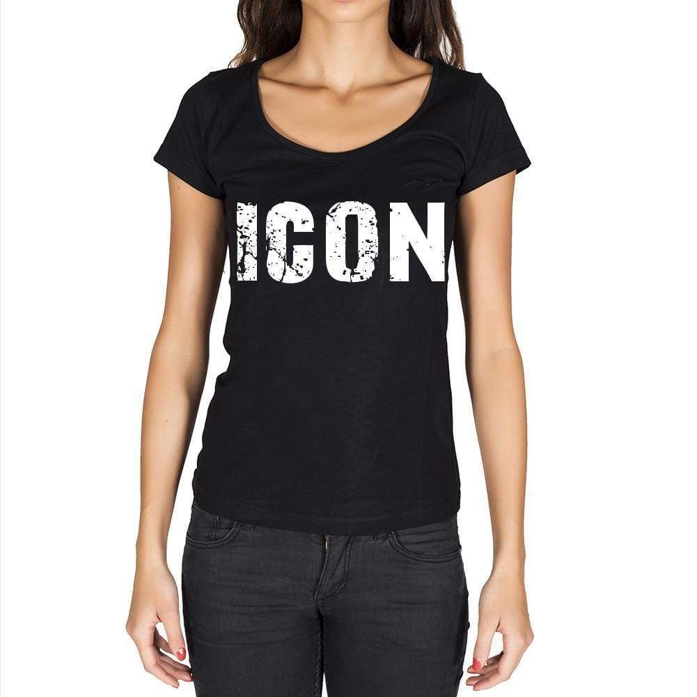 Icon Womens Short Sleeve Round Neck T-Shirt - Casual