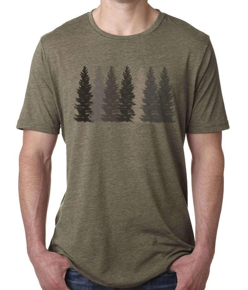 Graphic T-Shirt Trees and Nature Shirt Forest Casual Printed Tee
