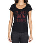Im Like 100% Positive Black Womens Short Sleeve Round Neck T-Shirt Gift T-Shirt 00329 - Black / Xs - Casual
