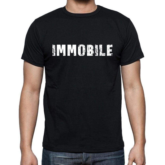 Immobile French Dictionary Mens Short Sleeve Round Neck T-Shirt 00009 - Casual