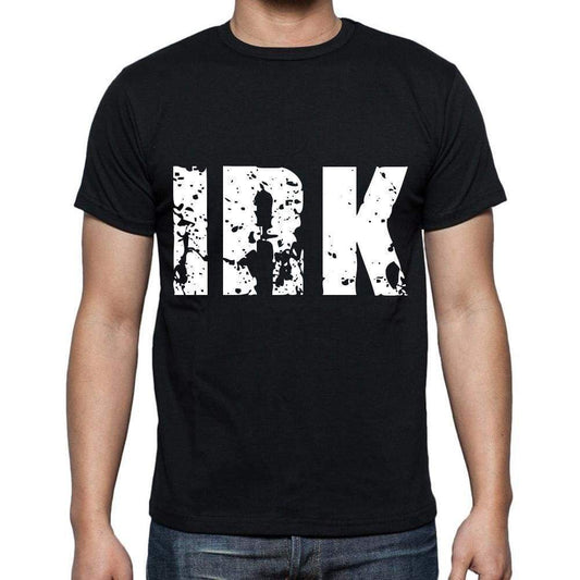 Irk Men T Shirts Short Sleeve T Shirts Men Tee Shirts For Men Cotton Black 3 Letters - Casual