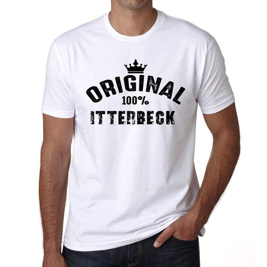 Itterbeck Mens Short Sleeve Round Neck T-Shirt - Casual