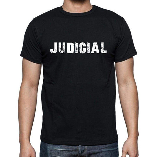 Judicial Mens Short Sleeve Round Neck T-Shirt - Casual