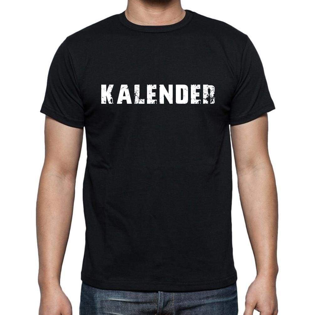 Kalender Mens Short Sleeve Round Neck T-Shirt - Casual