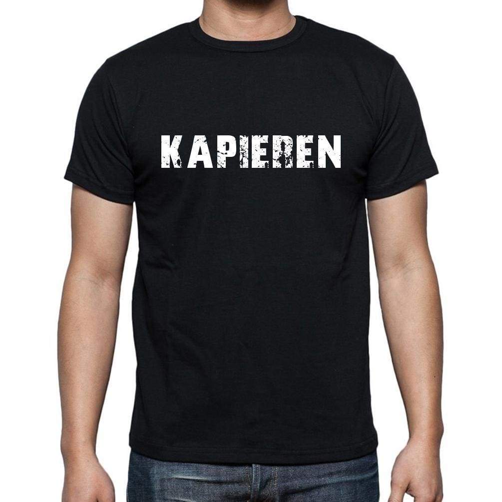 Kapieren Mens Short Sleeve Round Neck T-Shirt - Casual