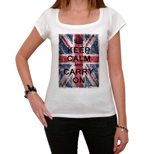 Keep Calm Uk Brexit Tshirt Womens Short Sleeve Scoop Neck Tee 00231