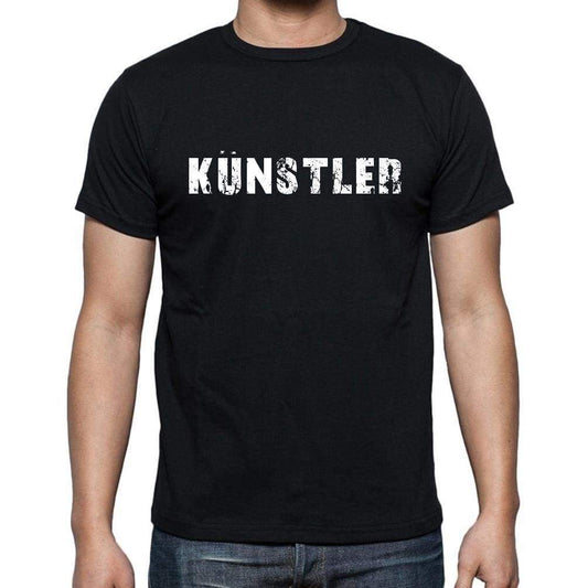 Knstler Mens Short Sleeve Round Neck T-Shirt - Casual