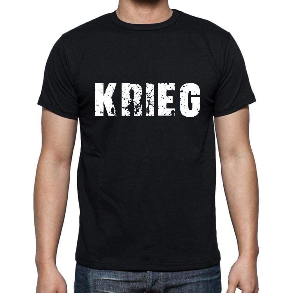 Krieg Mens Short Sleeve Round Neck T-Shirt - Casual