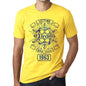 Letting Dreams Sail Since 1963 Mens T-Shirt Yellow Birthday Gift 00405 - Yellow / Xs - Casual