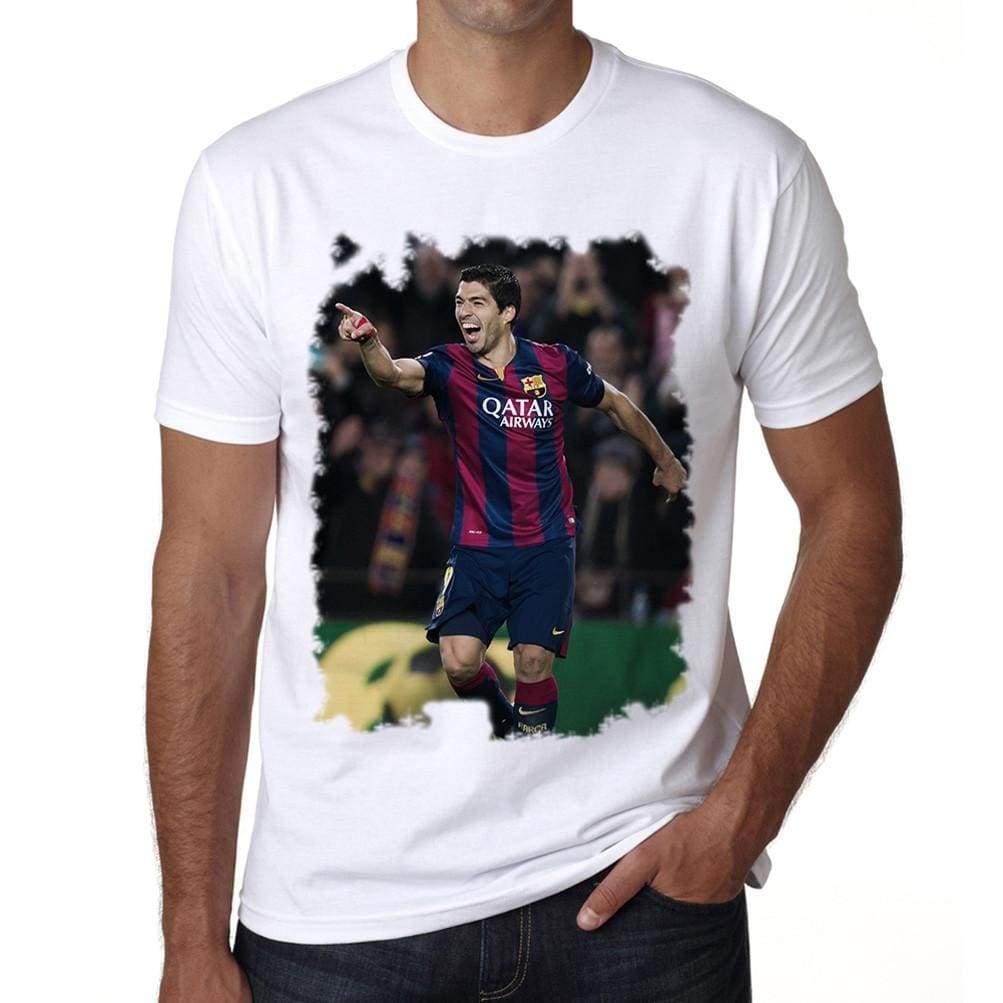Luis Suarez T-Shirt For Mens Short Sleeve Cotton Tshirt Men T Shirt 00034 - T-Shirt