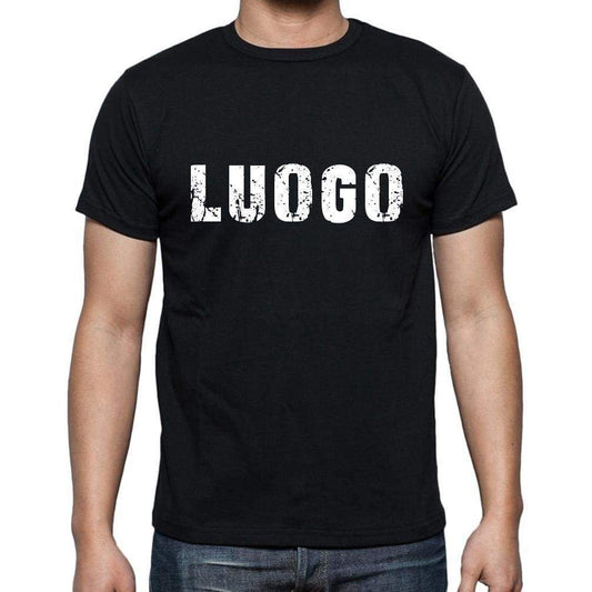 Luogo Mens Short Sleeve Round Neck T-Shirt 00017 - Casual