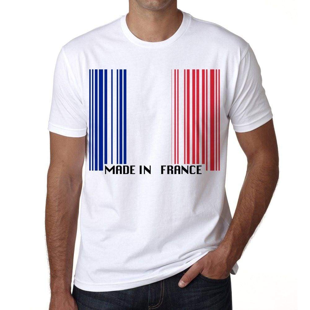 Made In France Mens Short Sleeve Round Neck T-Shirt 00170