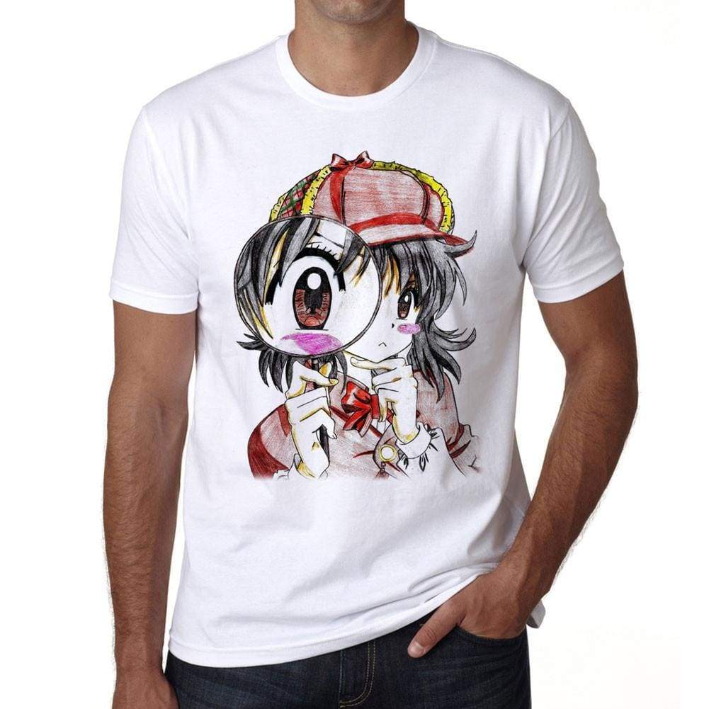 Manga Detective T-Shirt For Men T Shirt Gift 00089 - T-Shirt