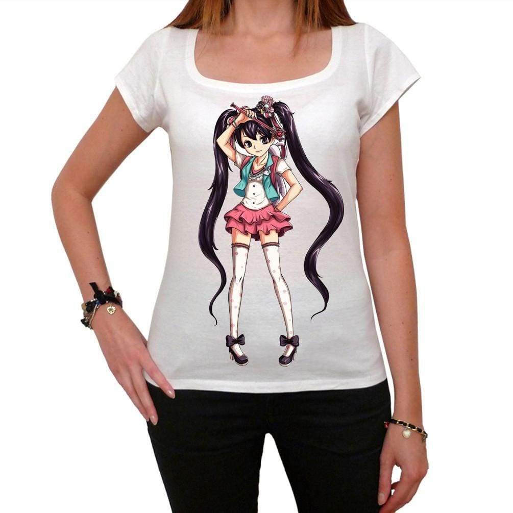 Manga Magic Wand Womens T-Shirt Gift T Shirt Womens Tee 00088 - T-Shirt