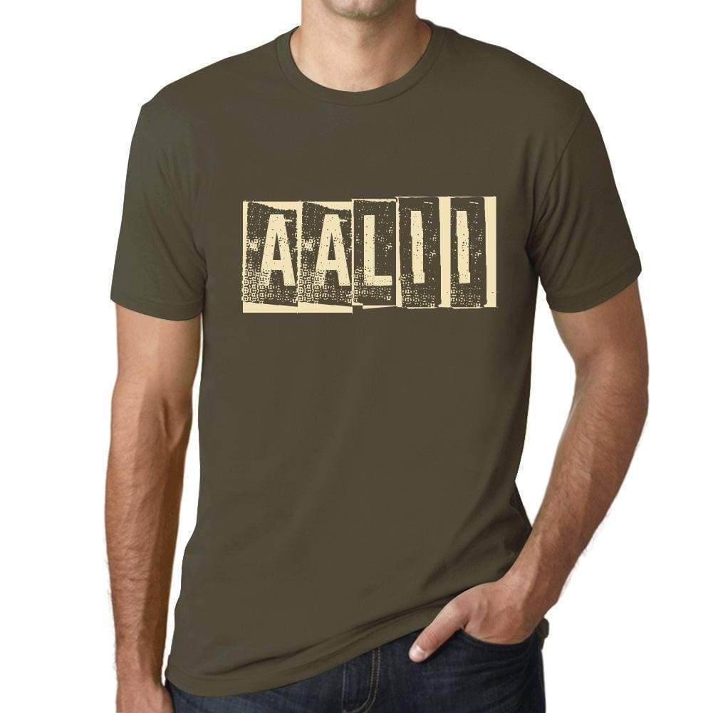 Mens Tee Shirt Vintage T Shirt Aalii 00562 - Army / Xs - Casual