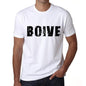 Mens Tee Shirt Vintage T Shirt Boive X-Small White 00561 - White / Xs - Casual