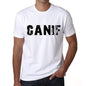 Mens Tee Shirt Vintage T Shirt Canif X-Small White 00561 - White / Xs - Casual
