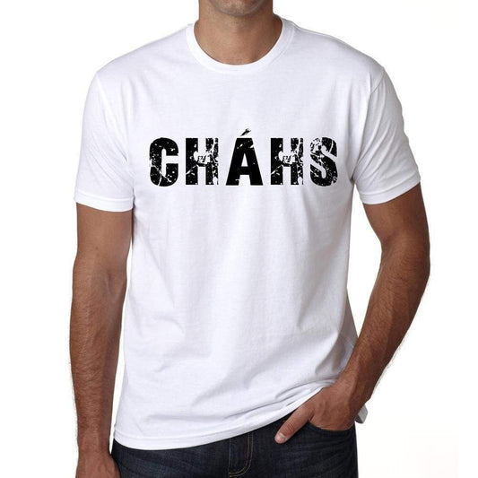 Mens Tee Shirt Vintage T Shirt Ch·hs X-Small White 00561 - White / Xs - Casual