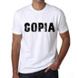 Mens Tee Shirt Vintage T Shirt Copia X-Small White 00561 - White / Xs - Casual