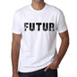 Mens Tee Shirt Vintage T Shirt Futur X-Small White 00561 - White / Xs - Casual