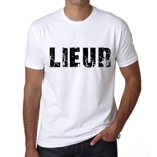 Mens Tee Shirt Vintage T Shirt Lieur X-Small White 00561 - White / Xs - Casual