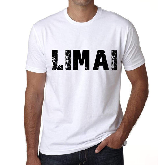 Mens Tee Shirt Vintage T Shirt Limai X-Small White 00561 - White / Xs - Casual