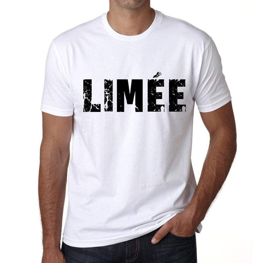 Mens Tee Shirt Vintage T Shirt Limèe X-Small White 00561 - White / Xs - Casual