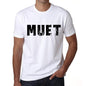 Mens Tee Shirt Vintage T Shirt Muet X-Small White 00560 - White / Xs - Casual