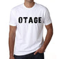 Mens Tee Shirt Vintage T Shirt Otage X-Small White - White / Xs - Casual