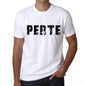 Mens Tee Shirt Vintage T Shirt Perte X-Small White - White / Xs - Casual