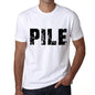 Mens Tee Shirt Vintage T Shirt Pile X-Small White 00560 - White / Xs - Casual