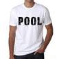Mens Tee Shirt Vintage T Shirt Pool X-Small White 00560 - White / Xs - Casual