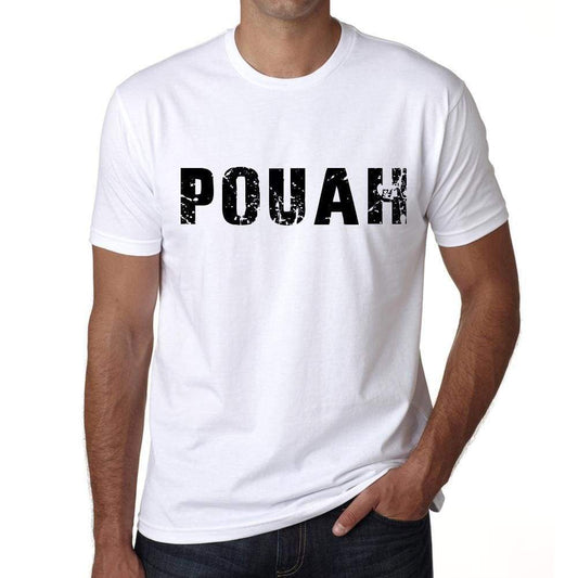 Mens Tee Shirt Vintage T Shirt Pouah X-Small White - White / Xs - Casual