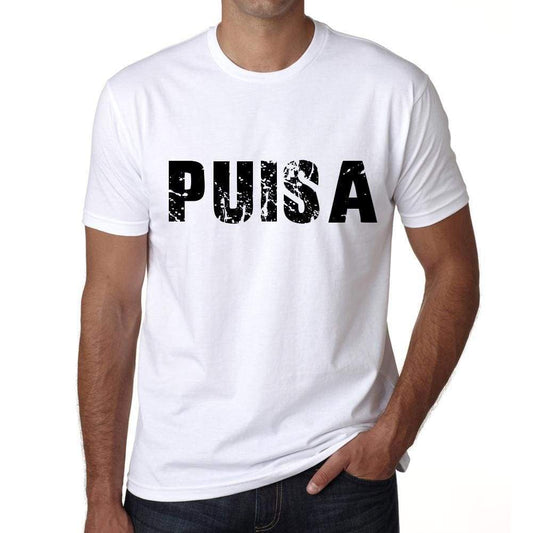 Mens Tee Shirt Vintage T Shirt Puisa X-Small White - White / Xs - Casual