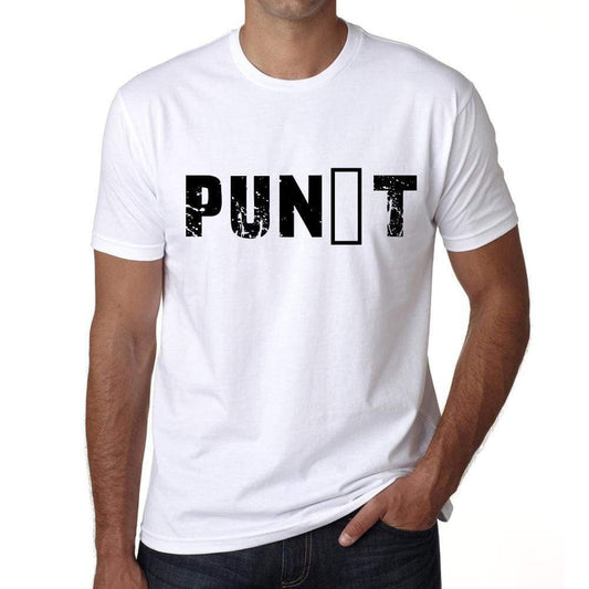 Mens Tee Shirt Vintage T Shirt Punît X-Small White - White / Xs - Casual