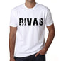 Mens Tee Shirt Vintage T Shirt Rivas X-Small White - White / Xs - Casual