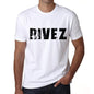 Mens Tee Shirt Vintage T Shirt Rivez X-Small White - White / Xs - Casual