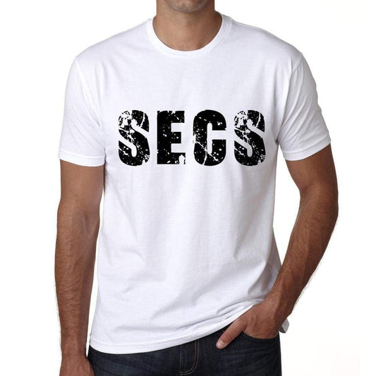 Mens Tee Shirt Vintage T Shirt Secs X-Small White 00560 - White / Xs - Casual