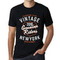 Mens Vintage Tee Shirt Graphic T Shirt Genuine Riders 2010 Deep Black - Deep Black / Xs / Cotton - T-Shirt