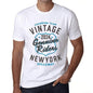 Mens Vintage Tee Shirt Graphic T Shirt Genuine Riders 2024 White - White / Xs / Cotton - T-Shirt