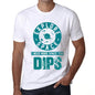 Mens Vintage Tee Shirt Graphic T Shirt I Need More Space For Dips White - White / Xs / Cotton - T-Shirt